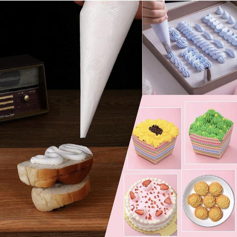 Disposable Piping Bag Pastry Pack Confectionery Equipment Baking And Bakery Accessories Bakeware Butter Cake Silk Flower Tool
