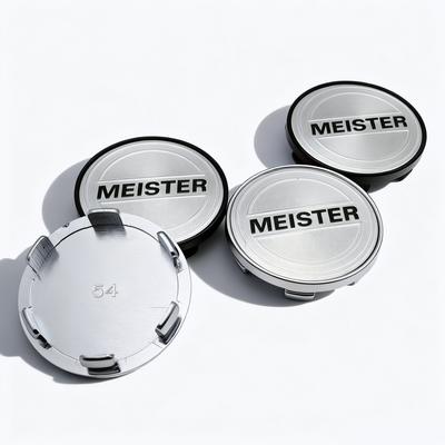 4 szt. JDM W Work MEISTER Logo Emblemat Nakładki na Środki Kół Samochodowych 54 MM Klipsy 49 MM Koła Osłona Piasty Felgi Pokrywy Piast Akcesoria Samochodowe