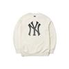 New MLB Old Flower Sweatshirts Unisex White 3AMTM0514-50IVS