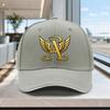 Golden Flying Wings Aline Adjustable Baseball Cap Lightweight Printed Unisex Hat For Outdoor Weddings Parties