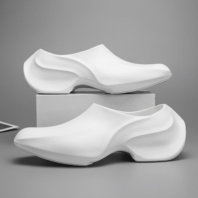 

Мужская повседневная обувь, кроссовки без шнуровки, удобная уличная мужская обувь из пуховой ткани, прогулочная обувь, Calzado, повседневная обувь Para Hombre 43 синий