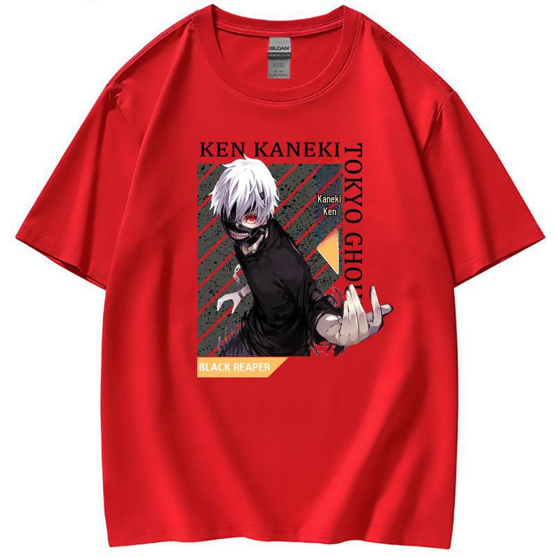 2021 Tokyo Ghoul Anime Fashion Short-Sleeve T-Shirts for Adults