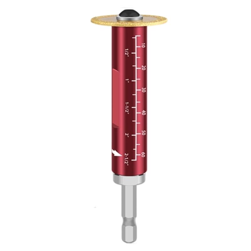 

Pipe Cutting Locator High Efficiency Design for Quick Effortless Pipe Cutting Saves Time Ensures Clean Cutting Ideal for DIY and Professional красный