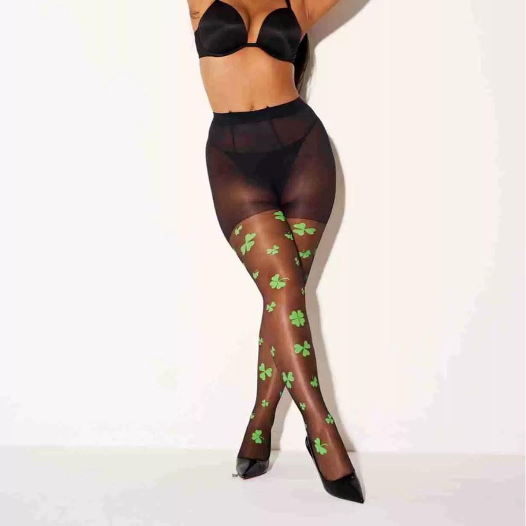 Stockings Printing Summer Thin Pure Black Silk, Anti-Hook Core Silk Pantyhose Spring And Autumn
