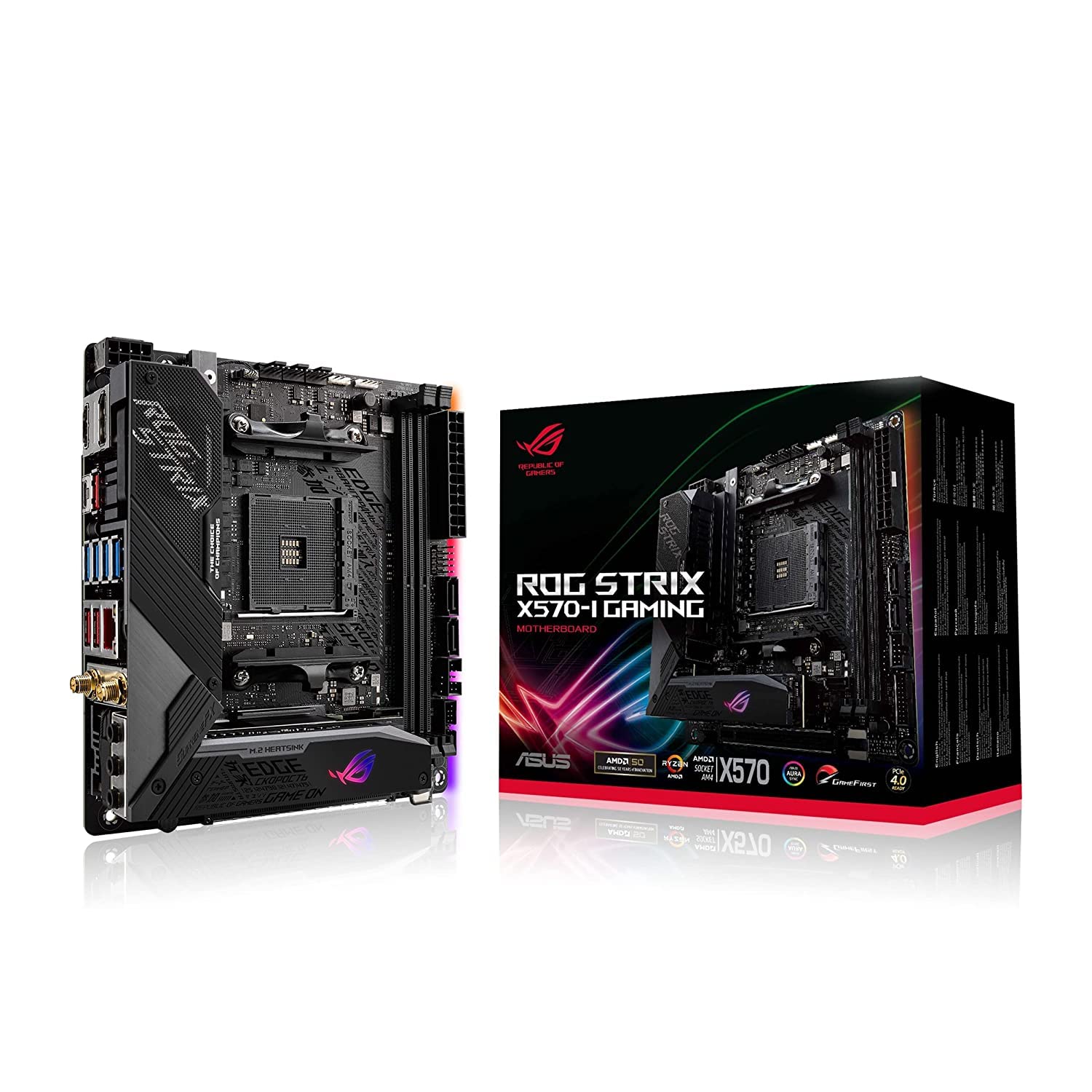 

ASUS AMD AM4 equipped motherboard ROG STRIX GAMING X570-I [mini-ITX]