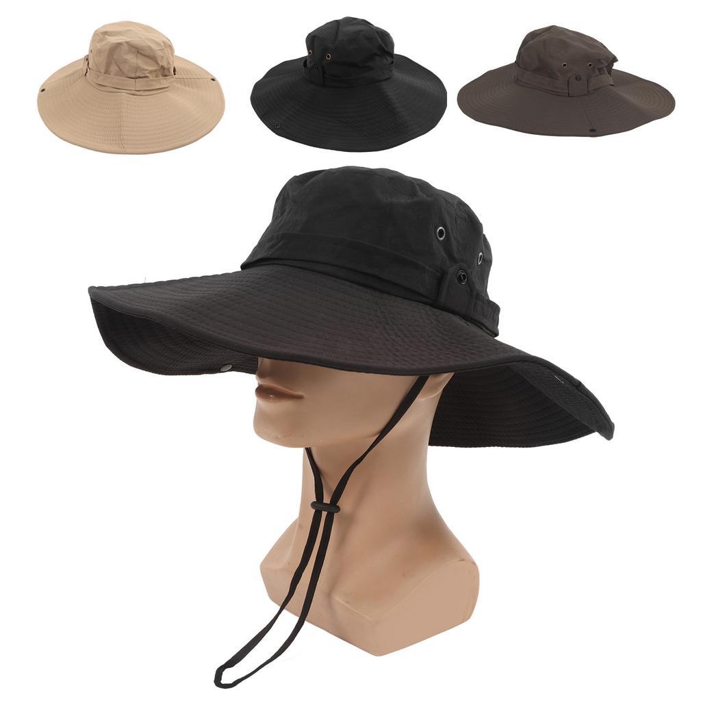 Fishing Hat Over UPF 50 UV Protection Adjustable Waterproof Versatile Wide Brim Bucket Hat for Outdo