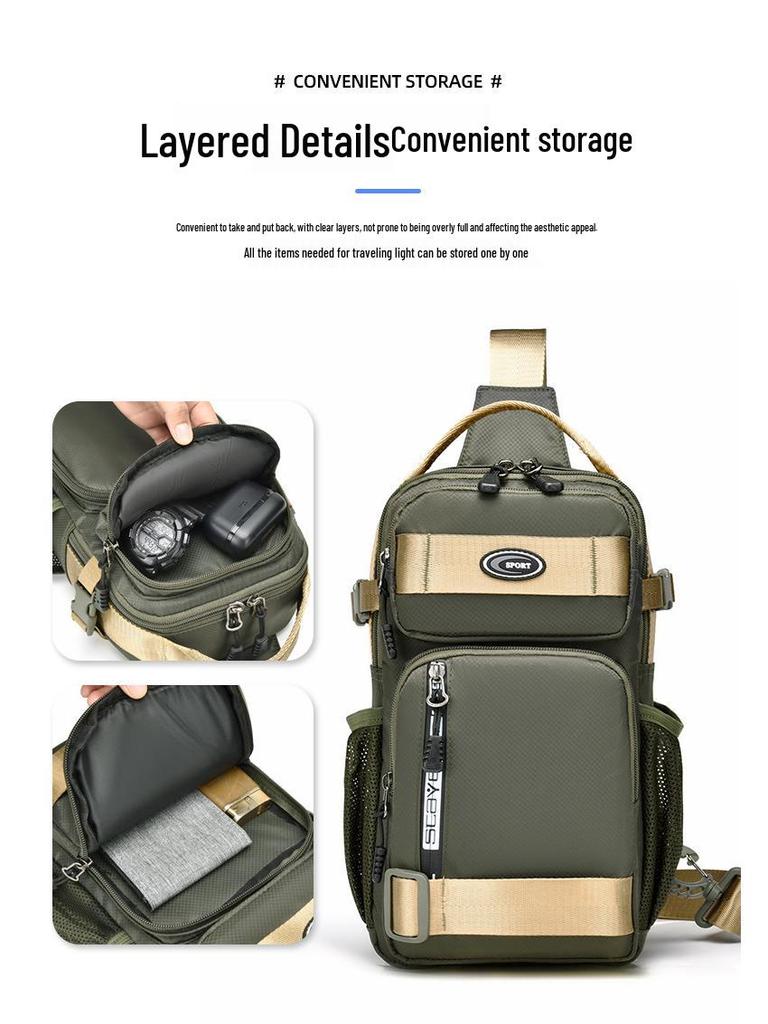 Bestseller Herren Rucksack Oxford mit großem Fassungsvermögen & Wasserabweisende Multifunktionale Umhängetasche