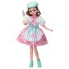 TAKARA TOMY Doll Patissier Pretend Play Toy 3 and Licca-chan "Oshigoto Friends" Licca-chan Dress-up (Ages Up)