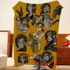 Animation I-Inside J-Job Throw Flannel Throw Blanket, Lightweight Cozy, Durable Washable Cute Cool