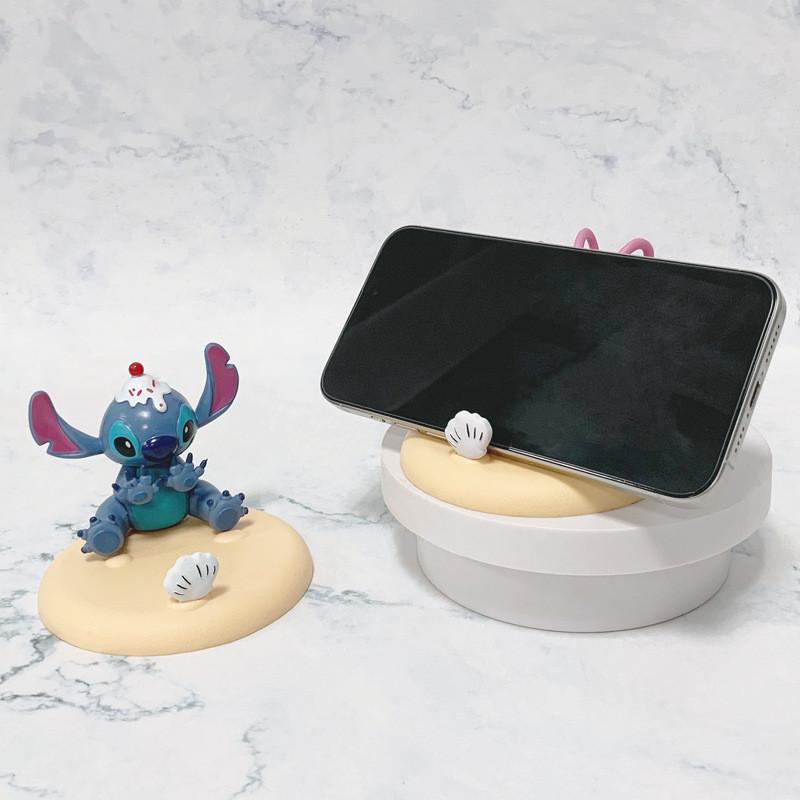 Stitch Pvc Desktop Phone Holder With Cute Collectible Design For Kids And Teens
