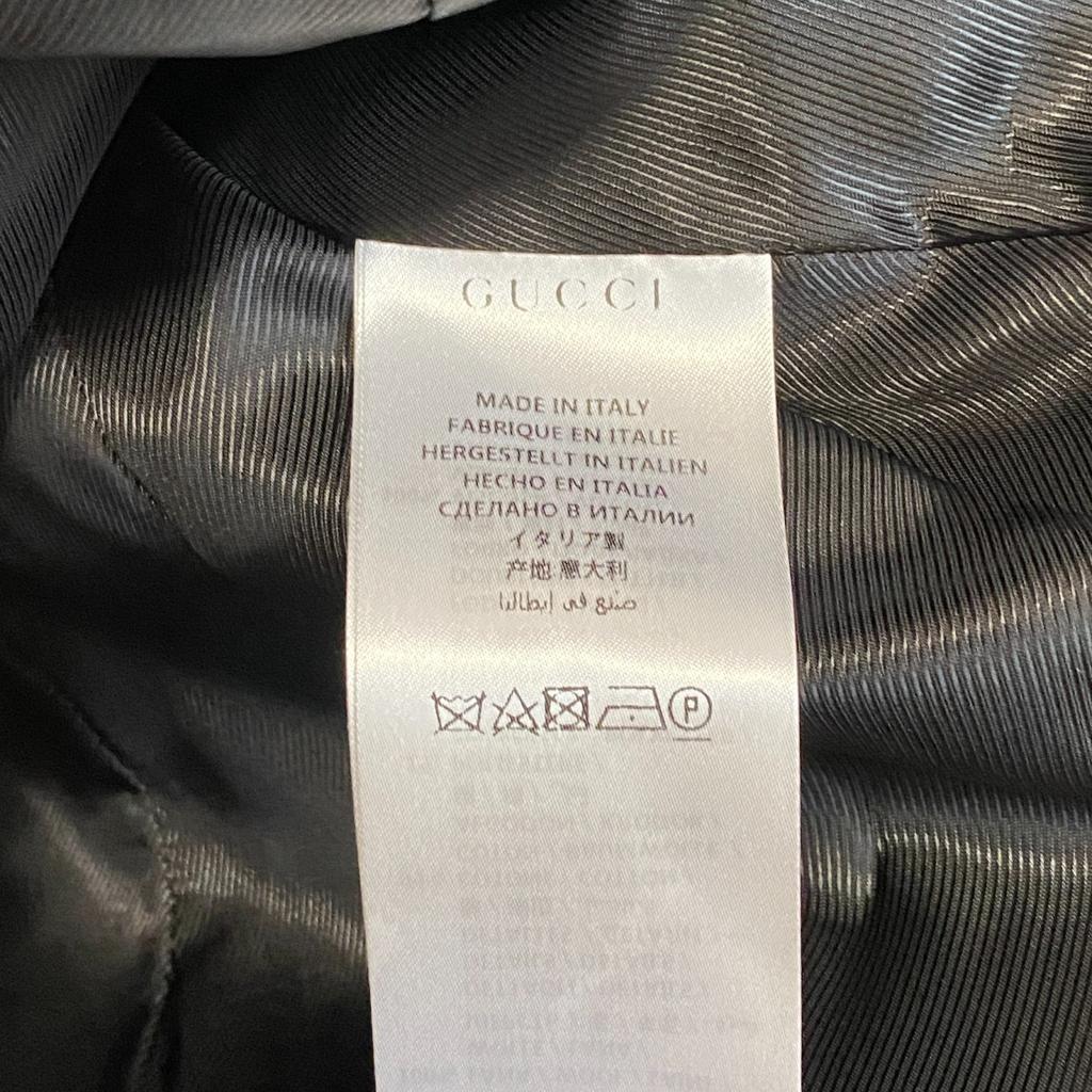 Used GUCCIOther outerwear black/Red / green wool/cotton Women