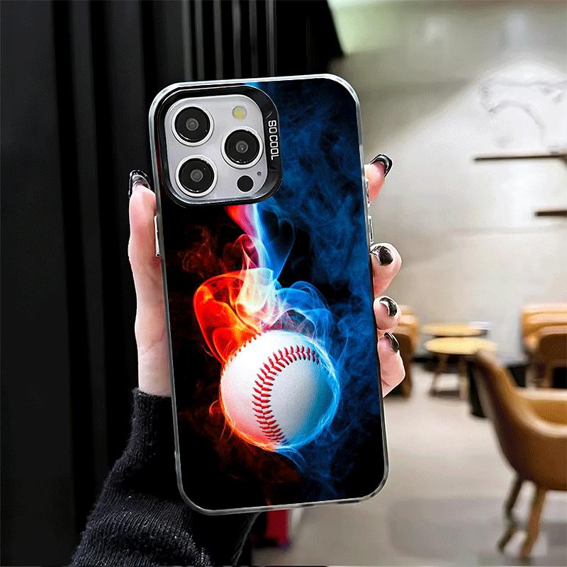 Baseball Sport Shockproof Phone Case for iPhone 18 17 Air 16 16E 15 Pro Max 14 Plus 13 Mini 12 Back Cover Anti Fall Fundas