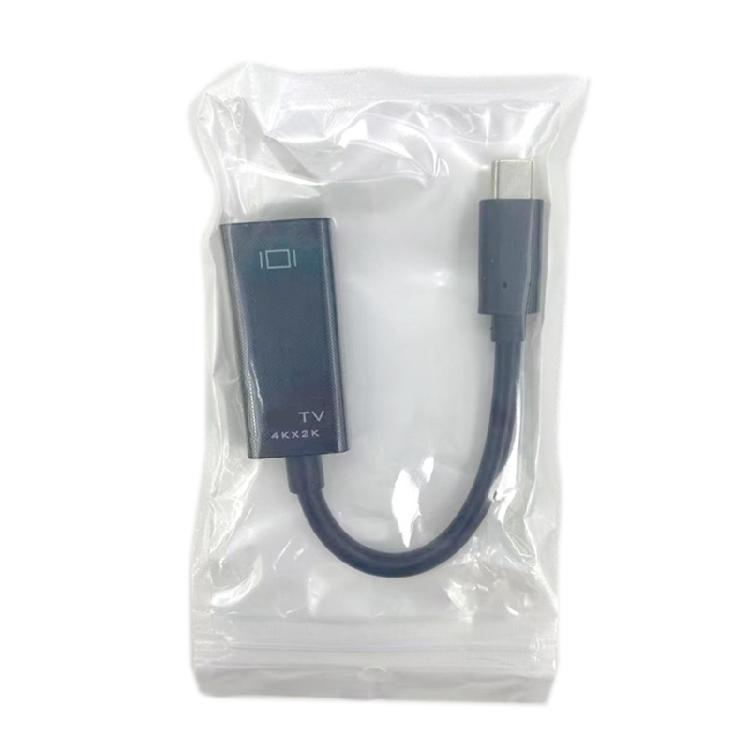 Type C To HDTV Adapter 4K Video Sound Sync USB C to HDTV Adapter 4K@60Hz Type C to HDTV USB C Adapter for PC Laptop