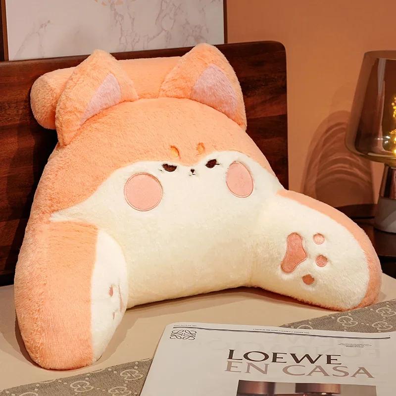 Triangle Reading Pillow Lumbar Support Pillow Soft Headboard Cushion Can Be Disassembled Washed Large Backrest Cushion Office