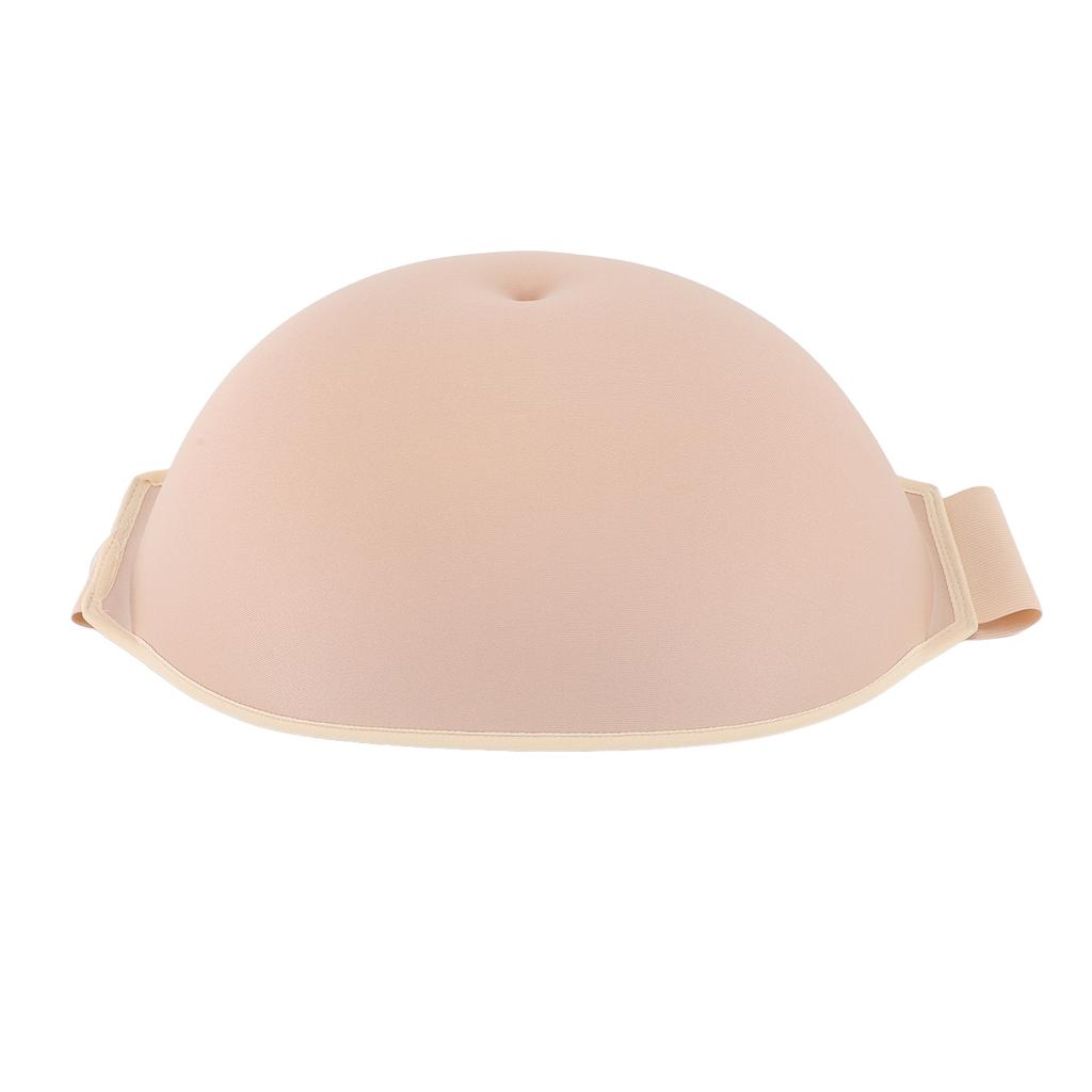 False Pregnant Belly Lightweight Memory Foam Filling Soft Breathable Easy Wear for Stage Performance Prop