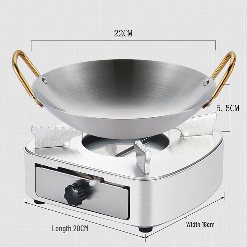 Мини-набор для фондю из нержавеющей стали GOWKE