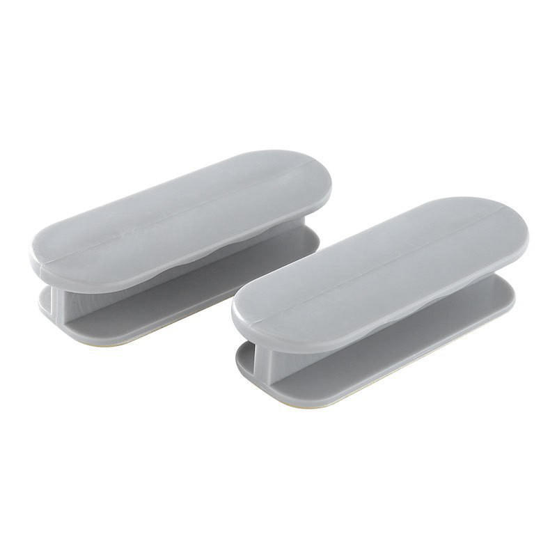 2PCs Self Adhesive Handles Sliding Door Pulls Plastic Window Handle Kitchen Cupboard Drawer Knobs Cabinet Furniture Handles