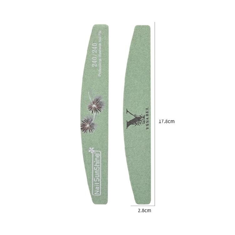 5PCS Nail Emery Boards with Double Side Grit Curved Sanding Tools for Precise Manicures and Nail Polishing Gentle On Nails