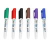 6Pcs Temporary Tattoo Markers Multiple Colors Ink Body Art Skin Painting Pen Set with 3Pcs Stencils