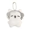 Cat Pendant Music Earphones & Student Backpack Ornament – Cute Gift for Couples