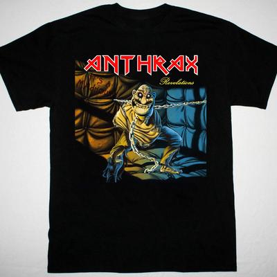 Anthrax Band T-shirt Black Short Sleeve All Sizes S-5XL Shirt Fan Unisex T-Shirt