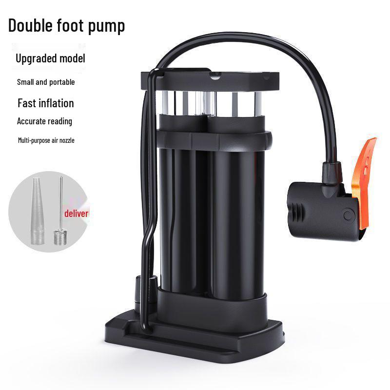 Universal High-Pressure Electric Foot Pump for Basketballs and More