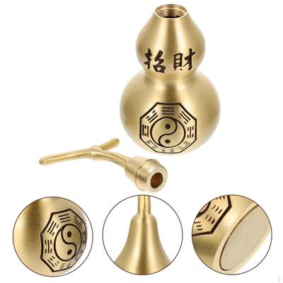 Figurina Feng Shui a forma di zucca Regalo per la Festa di Primavera Piccolo Ornamento da Tavolo per Ufficio Libreria