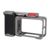 Cage Fit for DJI Action 5 4 3 Pro Action Camera Aluminum Alloy Anti Slip Camera Housing Frame Mount Case with Handle Grip