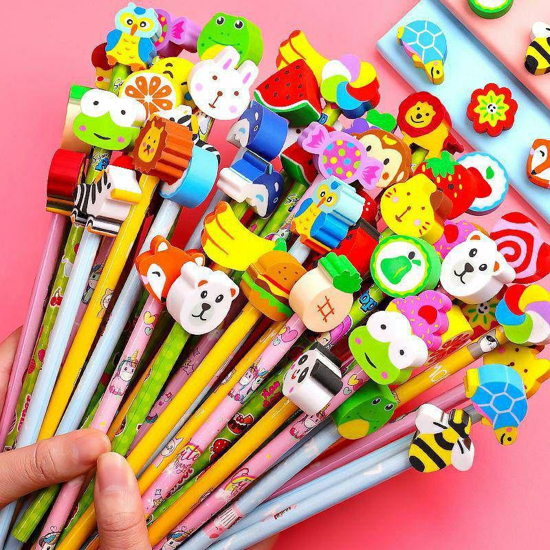 

Cartoon HB Pencils for Kids - Creative Back-to-School Gifts & Learning Stationery 20 pieces