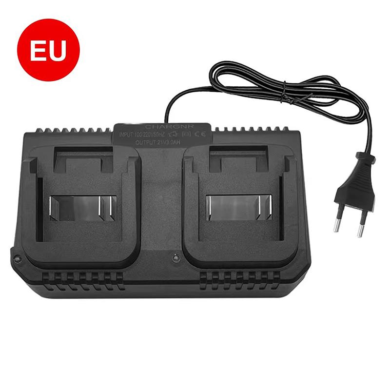 

Быстрое зарядное устройство для литиевых аккумуляторов 3A Зарядное устройство для аккумуляторов электроинструментов с 2 разъемами Вилка EU/US Для аккумуляторов Makita 18V 21V Bl1415/1815/1830/1850 EU