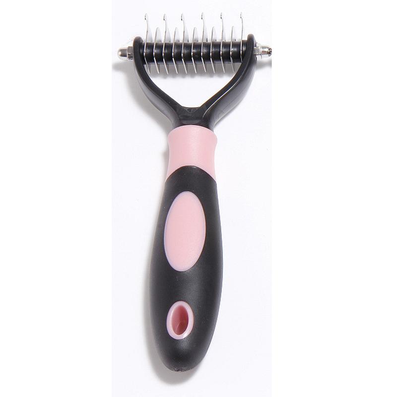 Pet Dog Comb Hair Remover Cat Comb for Long Hair Curly Dogs Cats  Removal Undercoat Pet Brush Rake Dematting Brush Dog Supplies
