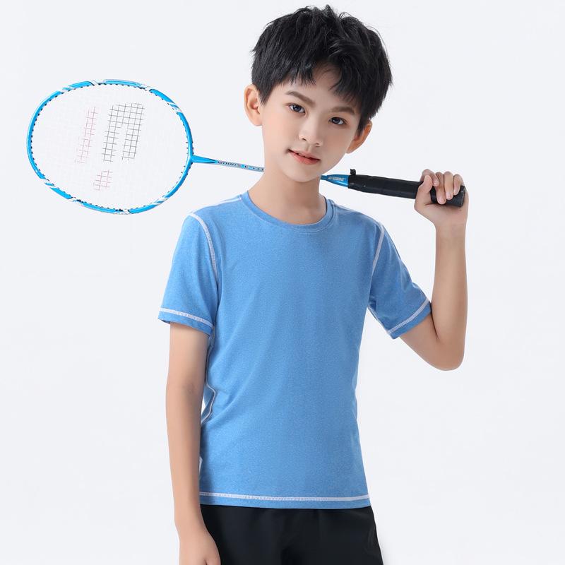 Children's Quick-Dry Long Sleeve Sports T-Shirt for Boys & Girls - Perfect for Basketball, Running, & Yoga