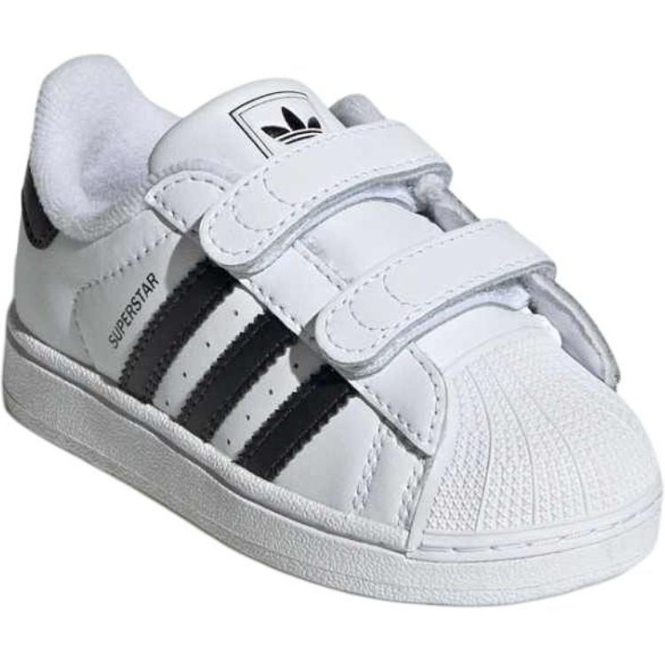 Adidas Superstar 2 Comfort Closure I White Black Baby Sneakers Footwear-White Core-Black JI3990