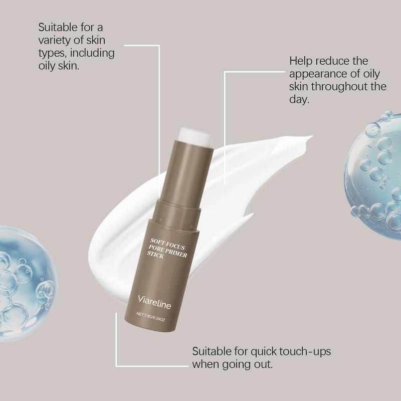 Daily Pore isolation Primer Stick Moisturizes Skin Brightens Bare Face Conceals Imperfections Lightweight Hydrating Primer one size