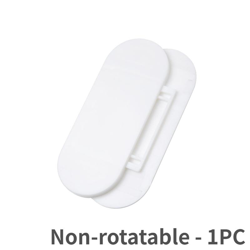 

4/2/1 шт. Настінний фіксатор розетки Самоклеючий настільний органайзер для кабелю Настінний тримач подовжувача живлення Знімний фіксатор Non-Rotatable-1pc