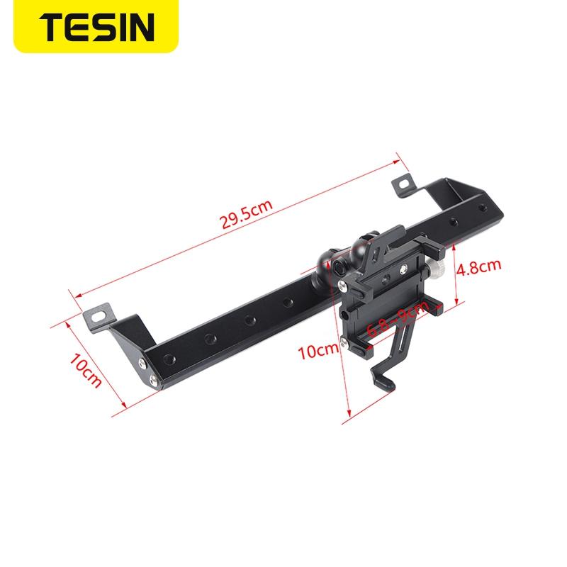 TESIN GPS Stand Holder for Jeep Gladiator JT 2018+ Car Mobile Phone Support Holder Accessories for Jeep Wrangler JL
