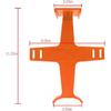 Motorcycle Suspension Fork Support Guard Transportation Protector, Orange