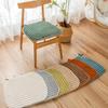 Winter-thicker Square Chair Cushion Seat Pad With Tie Cotton Seat Cushion Filling Dining Chair Cushion Non-Slip Dinning ChairPad