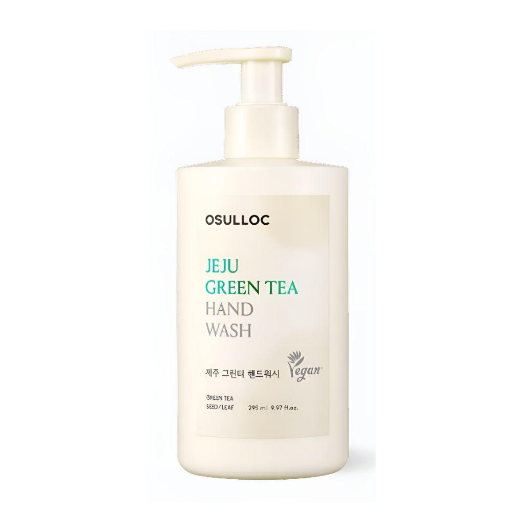 OSULLOC Jeju Green Tea Hand Wash 295ml - Refreshing & Moisturizing Cleansing