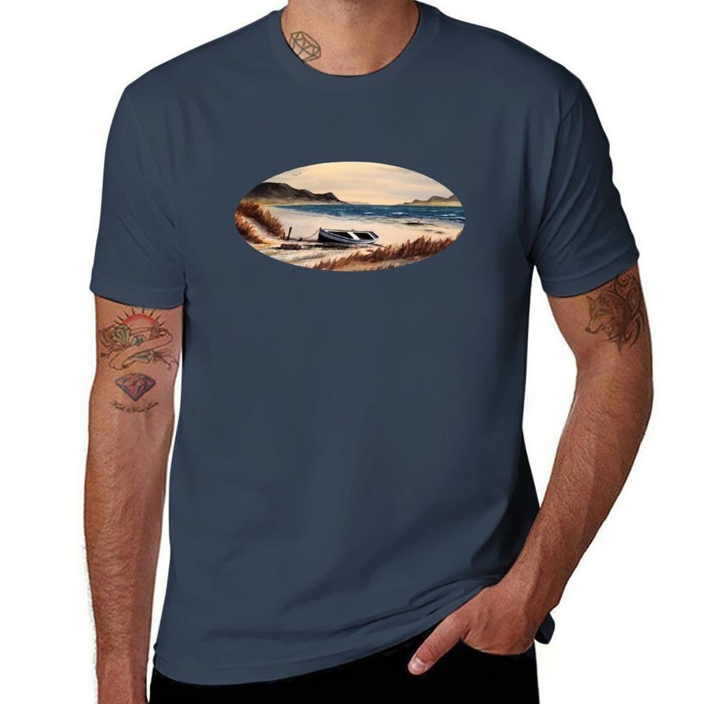 Isle Of Mull Scotland Tshirt Fitness Quick Dry Short Sleeve Top