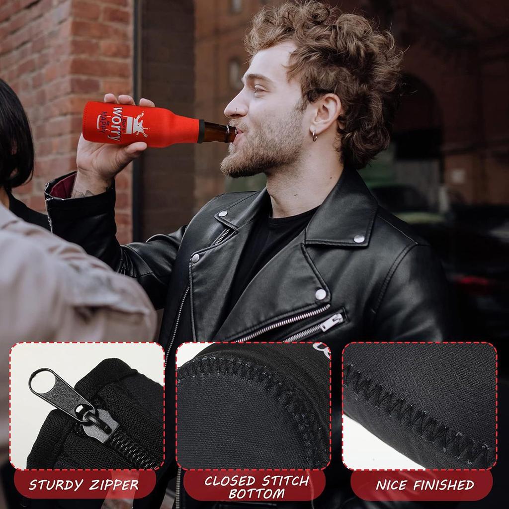 Personalized Customization Diving Material Beer Theme Party Drink Bottle Cover Beer Festival Decoration 330ML Cola Cup Cover Protective Cover