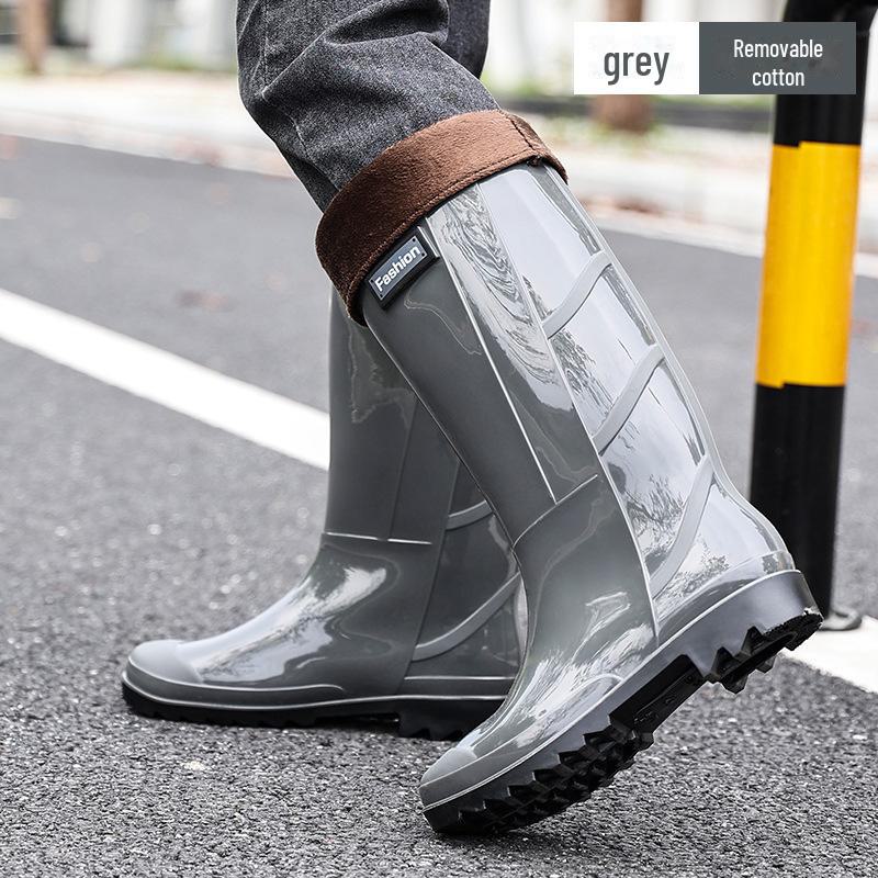 Wasserdichte, rutschfeste und warme Herrenstiefel für den Arbeitsschutz und Autowaschanlagen