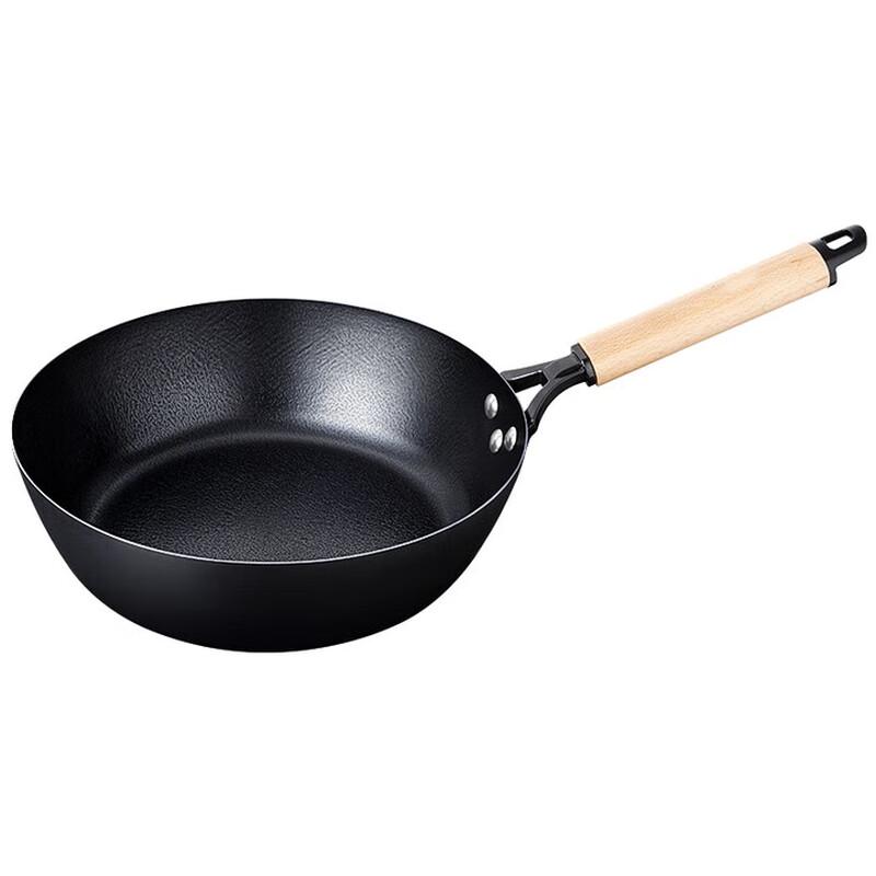 Deep Frying Cast Iron Wok