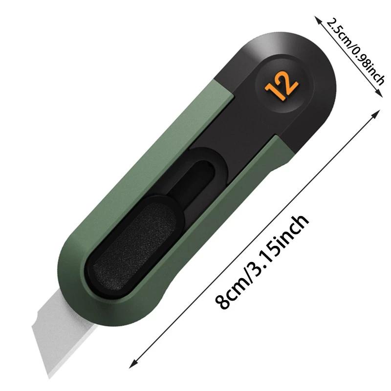 Deli Psací Nůž Řezačka Utility Nůž Široký 18mm 9mm Náhradní Čepele pro Domov Školu Práci Umělecké Potřeby Řezací Nože