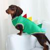 Dachshund Apparel Dinosaur Costume For Small Dog Simple To Wear Pet Cosplay Outfit For Theme Party Halloween Gathering