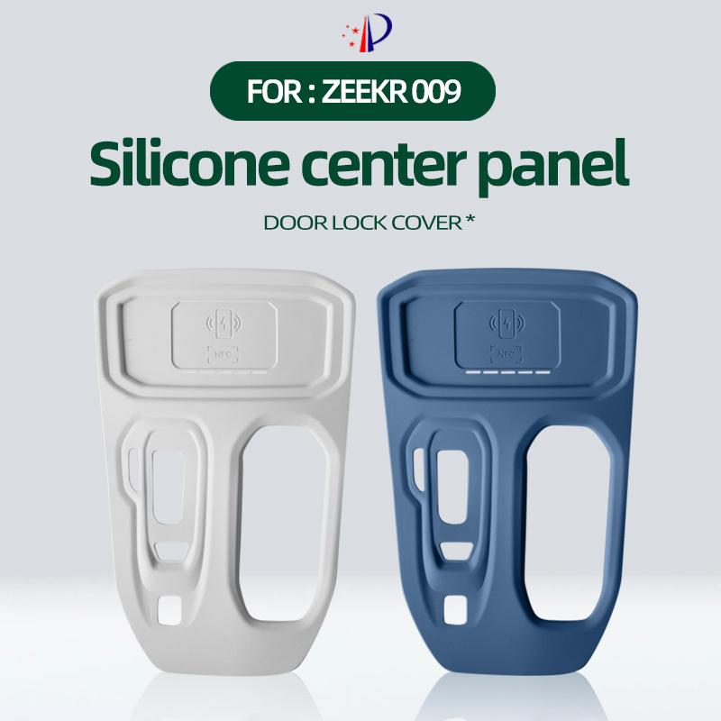 Car Decoration Protective Cover for 2024 ZEEKR 009 Silicone Center Console Panel Cover Protective Pad Interior Modification