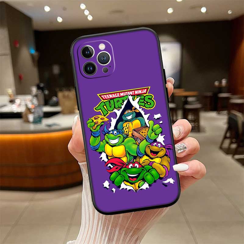 RE61 TMNT New High-End Shell Phone Case for Redmi Note 10 11 12 Pro Max 10S 10C 10T 11A 11S 12S 12C