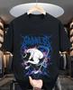 Camiseta de Anime Neon Genesis Evangelion Unidade Eva 01 Japonesa Preta Todas as Sizes