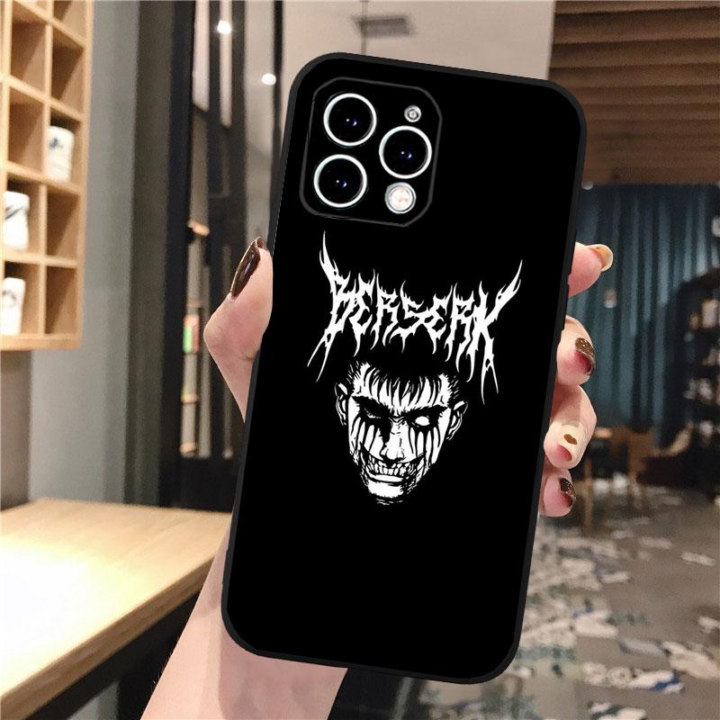 Berserk Guts Phone Case For Iphone 17 Pro Max Air 16 15 14 13 Pro Max 15 16 Pro 15Plus