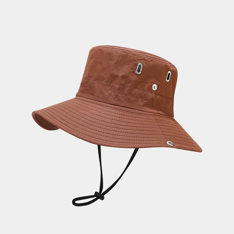 Cappello da Sole Unisex per Uomo Donna a Tesa Larga Cappello a Secchiello Cappellino per Escursionismo Campeggio Pesca Safari Alpinismo Adatto Anche per Viaggi & Vacanze al Mare